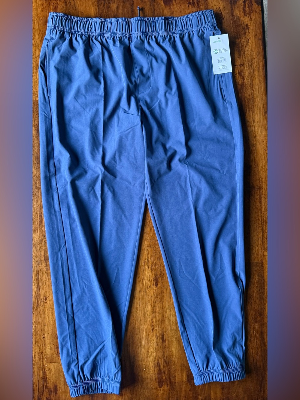 Athletic Works Men's Royal Blue Jogger Sweatpants
